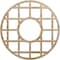 Ekena Millwork O'Neal Wood Fretwork Pierced Ceiling Medallion, Red Oak, 16"OD x 5 3/4"ID x 3/8"T CMWP16X16X0375ONRO - alternate 1